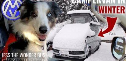 Winter Campervan